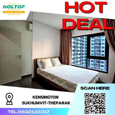 คอนโดให้เช่า : #S3177 ให้เช่า Kensington Sukhumvit-Thaparak