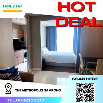 คอนโดให้เช่า : #R3143 ให้เช่า The Metropolis Samrong
