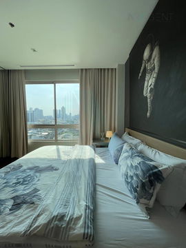 🚩 For Rent Condo THE LOFTS YENNAKART Building 1, Floor 10,1 bed room, Room size 55.00 sqm
