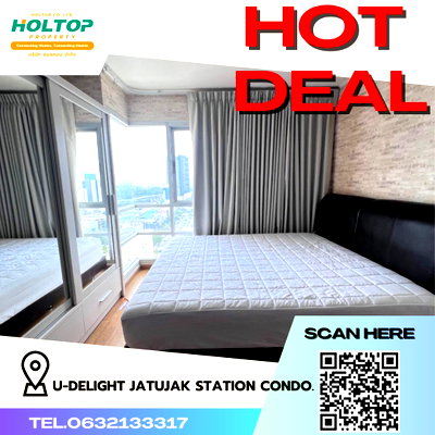 คอนโดให้เช่า : #R3146 ให้เช่า U-Delight Jatujak Station condo.