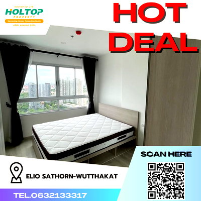 คอนโดให้เช่า : #R3136  ให้เช่า Elio Sathorn-Wutthakat 