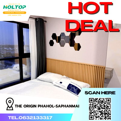 คอนโดให้เช่า : #R3172 ให้เช่า The Origin Phahol-Saphanmai