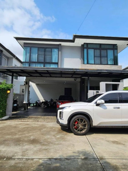 ขายบ้านเดี่ยว : ขายบ้านเดี่ยวหลังใหญ่ โครงการภัททา ไพร์ม หนองปลาไหล บางละมุง ชลบุรี 