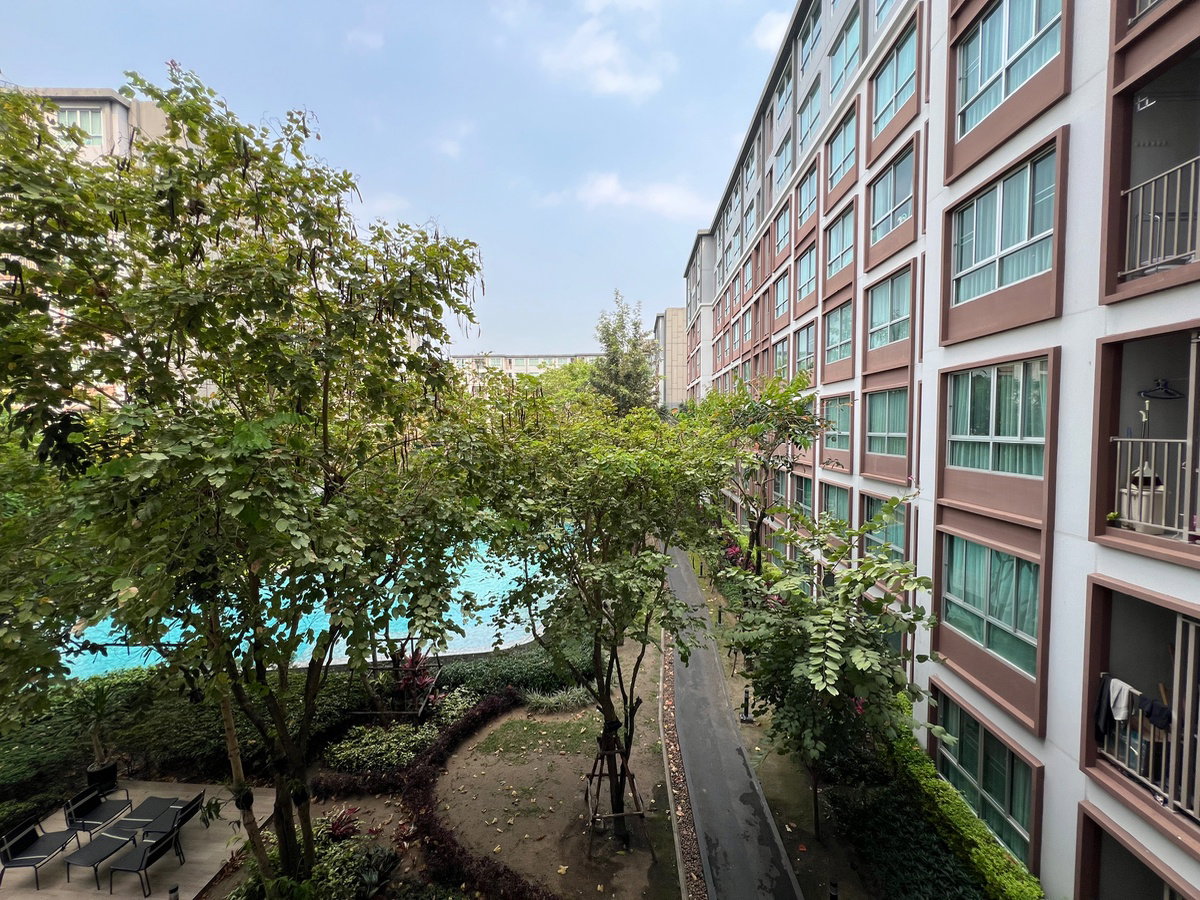 รูป ให้เช่าดีคอนโดพิงค์🍎 วิวสระว่ายน้ำ ห้องสวย ใกล้เซ็นทรัล ชั้น 3 ,30ตรม.☎️064-792-4426 - รูปที่ 28/40