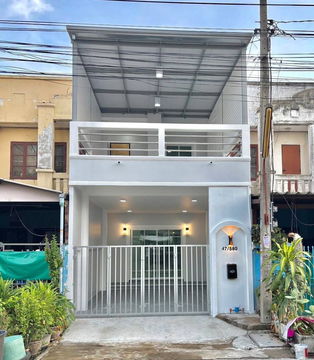 ขายบ้านร่มเงาไม้ ซอยลาดปลาดุก บางคูรัด บางบัวทอง