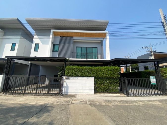 ให้เช่า บ้านเดี่ยว2ชั้น หมู่บ้านชีวารมย์ รังสิต-ดอนเมือง (Chewarom Rangsit-Donmuang) บ้านสวยพร้อมอยู่เฟอร์ครบ หิ้วกระเป๋าเข้าอยู่ได้เลย