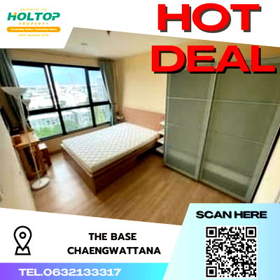 Condos for rent : #S3237  For Rent The Base Chaengwattana