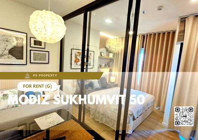 Condos for rent : For rent 🔥 MODIZ Sukhumvit 50 🔥 Fully furnished, electrical appliances, near BTS On Nut