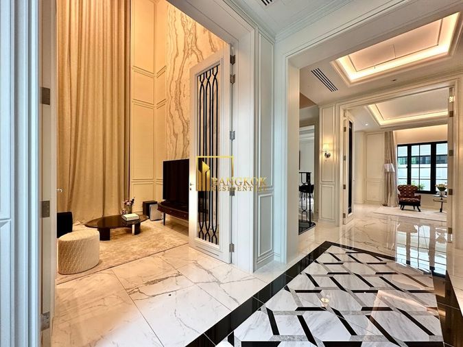 3-bed house for rent, 500 sqm, 160 sq wah, Baan Sansiri Pattanakarn