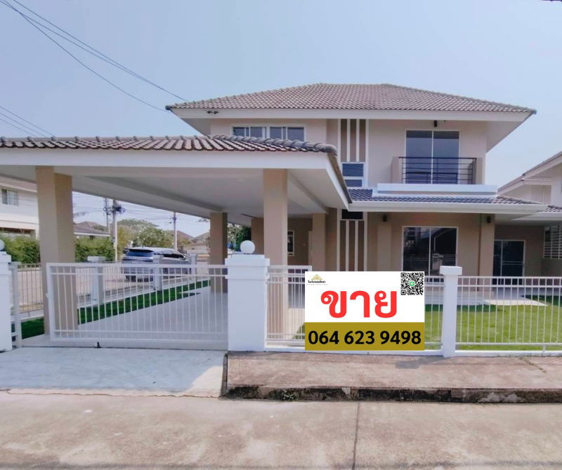 ขายบ้านเดี่ยว : ขายบ้าน โครงการกาญจน์กนกวิลล์8 บ้านรีโนเวทใหม่ 4นอน 4น้ำ ใกล้กับ ม.แม่โจ้