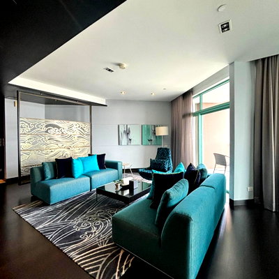คอนโดให้เช่า : LTH12094 – Penthouse FOR RENT at Chatrium Hotel Size 125 sqm. 1 bed 1 bath Near BTS Saphan Taksin Station ONLY 170K/Month