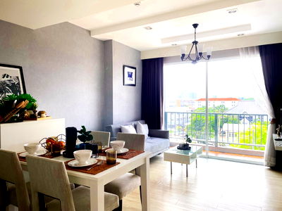 คอนโดให้เช่า : ให้เช่าคอนโด The Patio Condo บางแสน ห้องมุม  099-4265469
