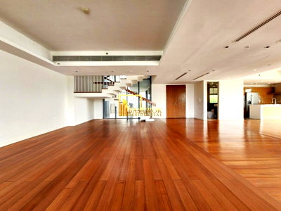 คอนโดให้เช่า :  The Pano - 3 Bedroom Triplex Condo on The River For Rent - BR16355CD