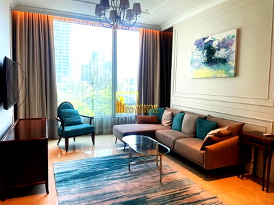 คอนโดให้เช่า : Sindhorn Residence - 1 Bed Luxury Condo For Rent in Langsuan - BR18689CD
