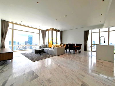 Condos for rent Wat Patumkongka School :  Four Seasons Private - 3 Bedroom Condo For Rent in Riverside - BR9599CD