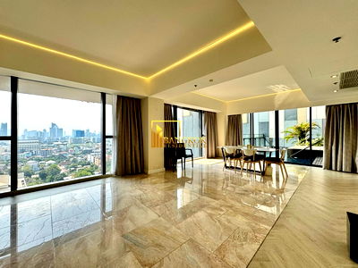Condos for rent Wat Patumkongka School :  The Met Sathorn - 3 Bedroom Luxury Condo With Private Pool - BR15820CD