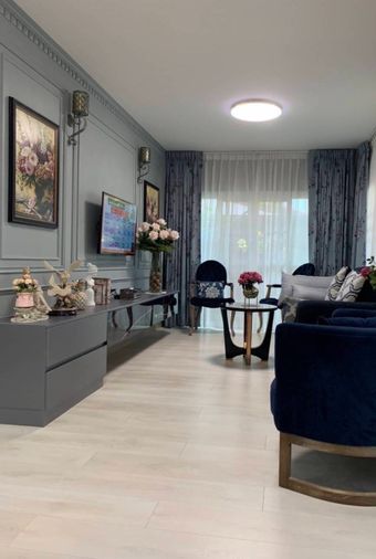 ขายบ้านเดี่ยว 2 ชั้น พร้อมอยู่ ขนาด 40 ตรว. ม.เคหะธานี4 ซอยบริษัทมิสทีน เข้ามาเพียง 200 เมตร สะพานสูง