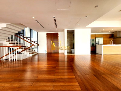 คอนโดให้เช่า :  The Pano - 4 Bedroom Penthouse Condo on The River For Rent - BR16356CD