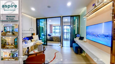 Condos for sale BTS On Nut : Owner Sale! Aspire Onnut Station near BTS Onnut