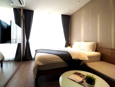 Condos for sale : Cozy Studio Unit. High Fl. 20+ Good Location Close to BTS Phrom Phong / For Rent & For Sale-Park 24