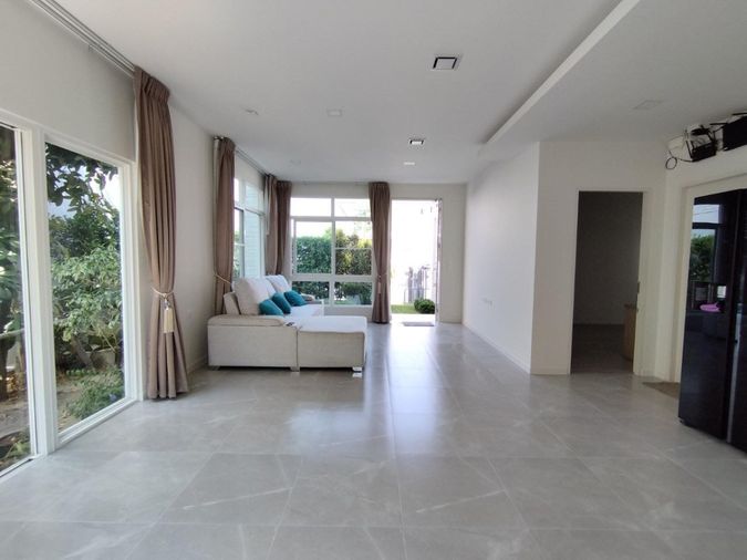 3-bed house for rent, 158 sqm, 70.4 sq wah, Mantana Bangna - Wongwaen