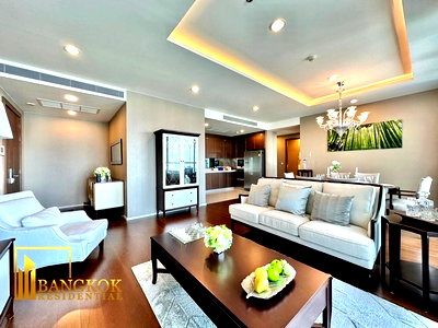 คอนโดให้เช่า : Menam Residences - Elegant 3 Bedroom Riverside Condo - BR6670CD