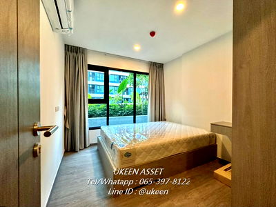 Condos for rent Si Racha Chonburi : For rent: Brixton Kaset Sriracha, size 36 sq m., 2 bedrooms