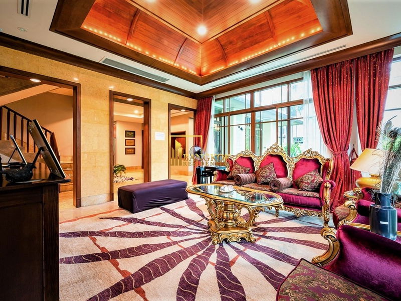 บ้านเดี่ยวให้เช่า : Baan Sansiri 67 - Incredible 5 Bedroom Luxury House in Phra Khanong Compound - BR27788SH