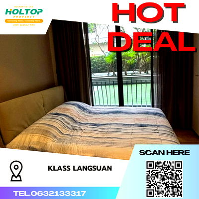 คอนโดให้เช่า : #S3278    ให้เช่า Klass Langsuan