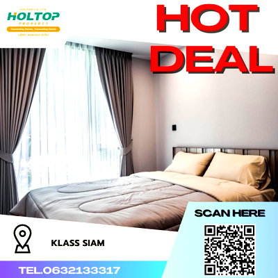 Condos for rent : #R3245 For rent       KLASS Siam