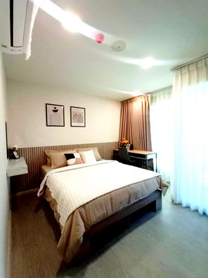 คอนโดให้เช่า : ให้เช่า Kave Town Island  1 ห้องนอน 37 ตรม.  (1-bed room plus) ชั้น 3 วิวสระว่ายน้ำ 