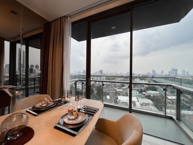 LTHC12124 – The Bangkok Sathorn SALE Size 116 sqm. 2 beds 2 baths Near BTS Saint Louis Station ONLY 35.8 MB