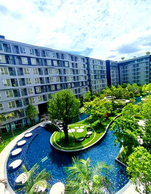 ขายคอนโด : 🐋🫧 Kave Town Island ห้องวิวสระ แต่งครบ พร้อมผู้เช่า ราคา 2.59 ล้าน  ใกล้มหาวิทยาลัยกรุงเทพ พร้อมผู้เช่า