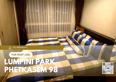 คอนโดให้เช่า : ให้เช่า ✨ Lumpini Park Phetkasem 98 ✨ เฟอร์นิเจอร์ และ เครื่องใช้ไฟฟ้าครบ  ติดถนนใหญ่เพชรเกษม 