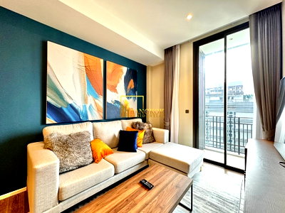 Condos for rent : Muniq Langsuan - Stunning 1 Bedroom Luxury Condo in Chidlom - BR15713CD