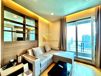 Condos for rent MRT Phra Ram 9 : The Address Asoke - Modern 2 Bedroom Condo Near Makkasan Airport Link - BR5257CD