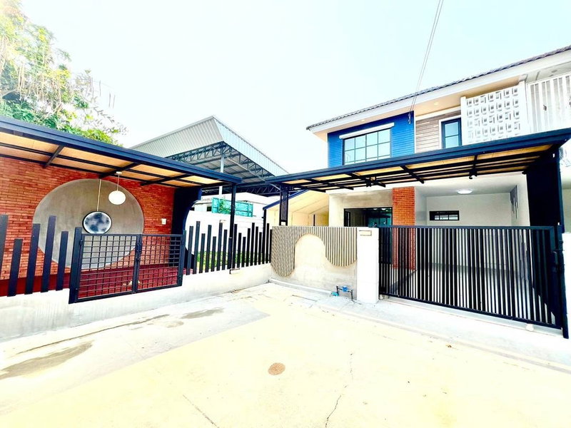 ขายบ้านแฝด : หมู่บ้านพฤกษาวิลล์41/1 บางกะดี-ติวานนท์