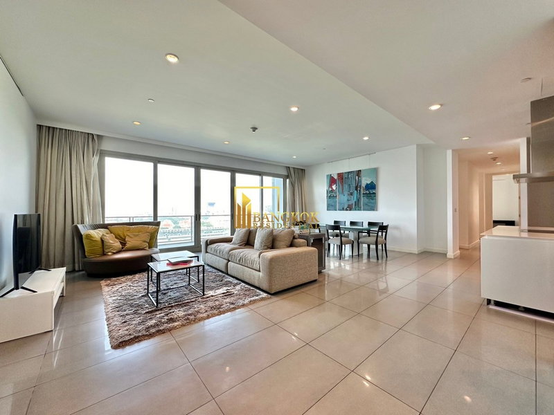 คอนโดให้เช่า : 185 Rajadamri - 3 Bedroom Luxury Condo for Rent - BR13832CD