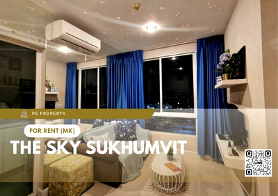 Condos for rent : For rent 📍 The Sky Sukhumvit 📍 near BTS Udomsuk, complete with furniture and appliances