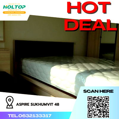 คอนโดให้เช่า : #R3273 ให้เช่า Aspire Sukhumvit 48