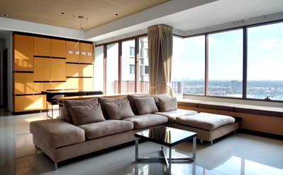คอนโดให้เช่า : LTHC12141 – Emporio place FOR RENT Size 107 sqm. 2 beds 2 baths Near BTS Phrom Phong Station ONLY 68K/Month