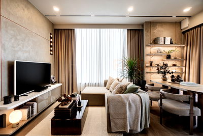 คอนโด ถนนบางนา - ตราด : Whizdom The Forestias 1 bedroom, for sale