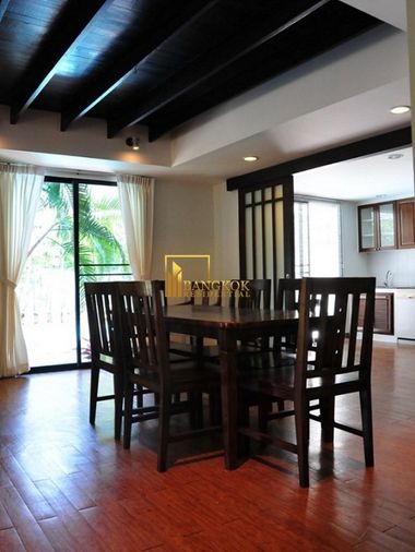 3-bed house for rent, 400 sqm, 11 sq wah, Watthana