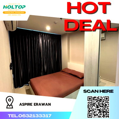 Condos for rent Paolo Hospital Phrapradaeng : #R3287 For rent  Aspire Erawan 