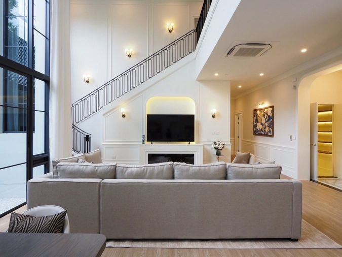 4-bed house for rent, 554 sqm, 148.3 sq wah, NARASIRI KRUNGTHEP KREETHA