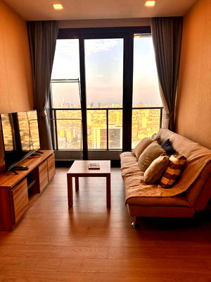 Condos for rent : LTHC12182 – One 9 five - Rama 9 FOR RENT Size 58 sqm. 2 beds 2 baths Near MRT Rama 9 Station ONLY 50K/Month