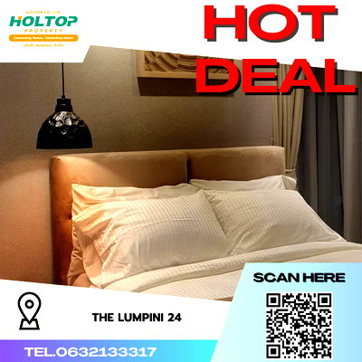 คอนโดให้เช่า : #R3278  ให้เช่า The Lumpini 24 