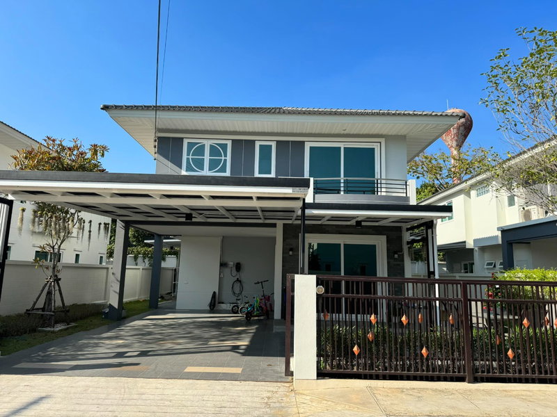 บ้านเดี่ยวให้เช่า : บ้านสวยให้เช่า ในโครงการ ศุภาลัย พาร์ควิลล์ หางดง เชียงใหม่ RW003925