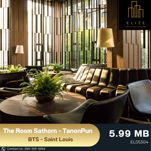 ✨ ซื้อเลยตอนนี้ ราคาต่ำกว่า 6 ล้าน !!!!!! 💯 The Room Sathorn - TanonPun ตอบไลฟ์สไตล์ชีวิตในเมืองครบทุกด้าน 🎉