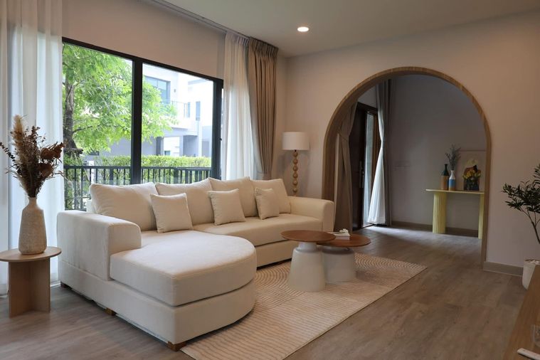 4-bed house for rent, 351 sqm, 74.7 sq wah, The City Watcharapol